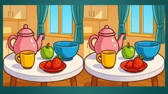 35sekundová výzva: Najděte 3 rozdíly v ovoci na stole